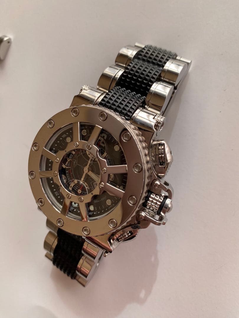 【本日限り値下げ中】【美品】アクアノウテック　キングクーダ　クロノグラフ