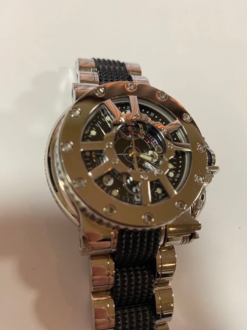 【本日限り値下げ中】【美品】アクアノウテック　キングクーダ　クロノグラフ