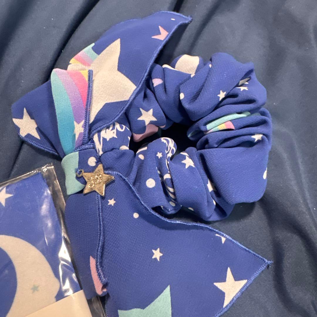 Angelic Pretty 星と月デザイン タイツとシュシュセットB116