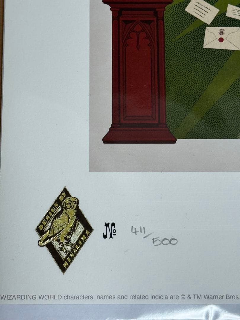 新品未使用ハリーポッター　 東京限定アート　　　 プリント　 ワーナーブラザーズ