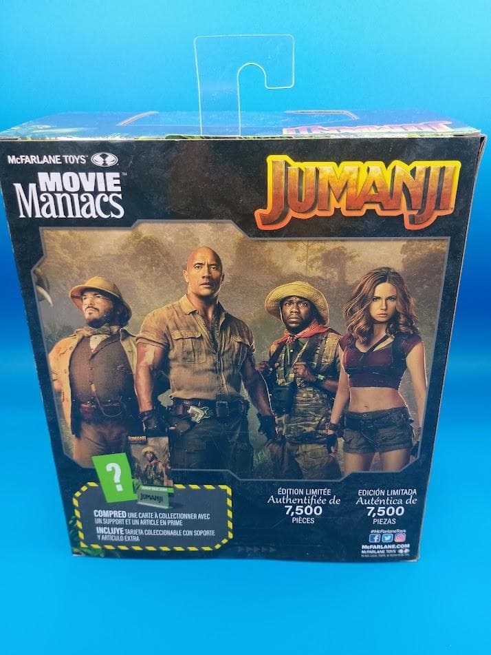 マクファーレントイズ ムービーマニアックス ジュマンジ フィギュア セット