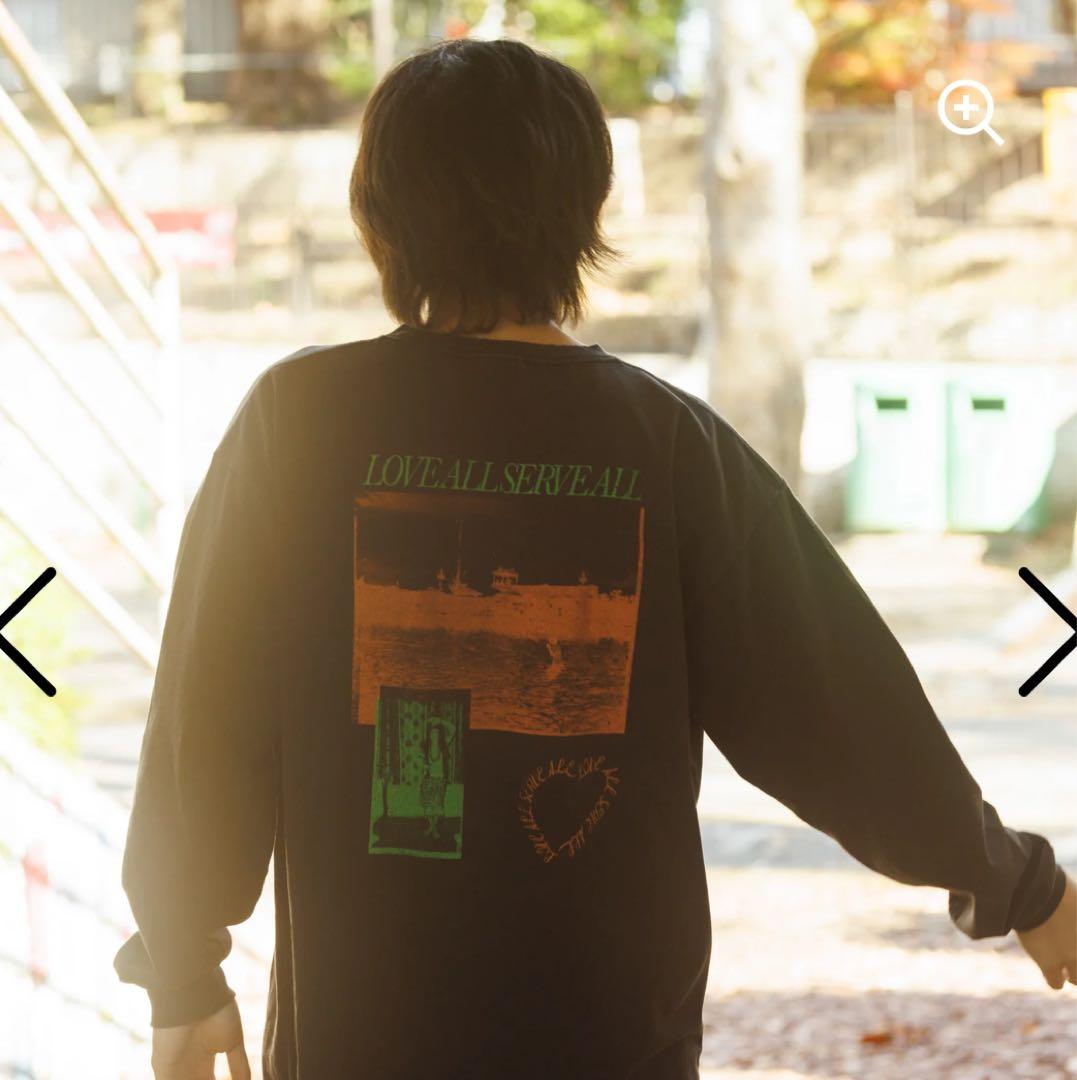 Mサイズ damageロンT (黒) 藤井風 公式グッズ kaze fujii - メルカリ