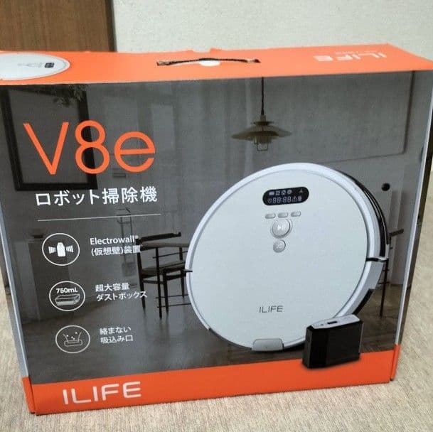 中古】ILIFE V8e ロボット掃除機 本体 - メルカリ 【中古】ILIFE V8e