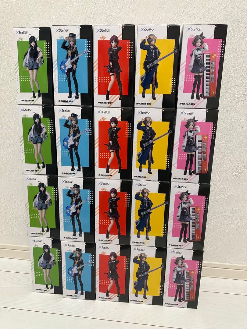 ガールズバンドクライ XStellar フィギュア 5種 20個セット - メルカリ