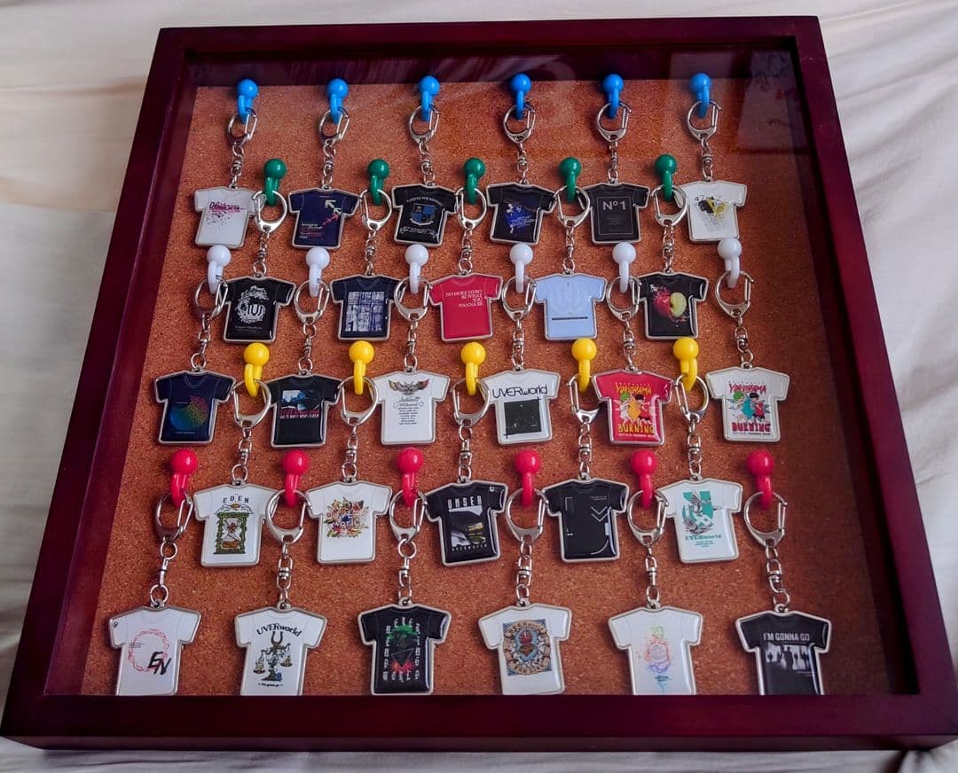 箱付き】UVERworld Tシャツキーホルダー セット