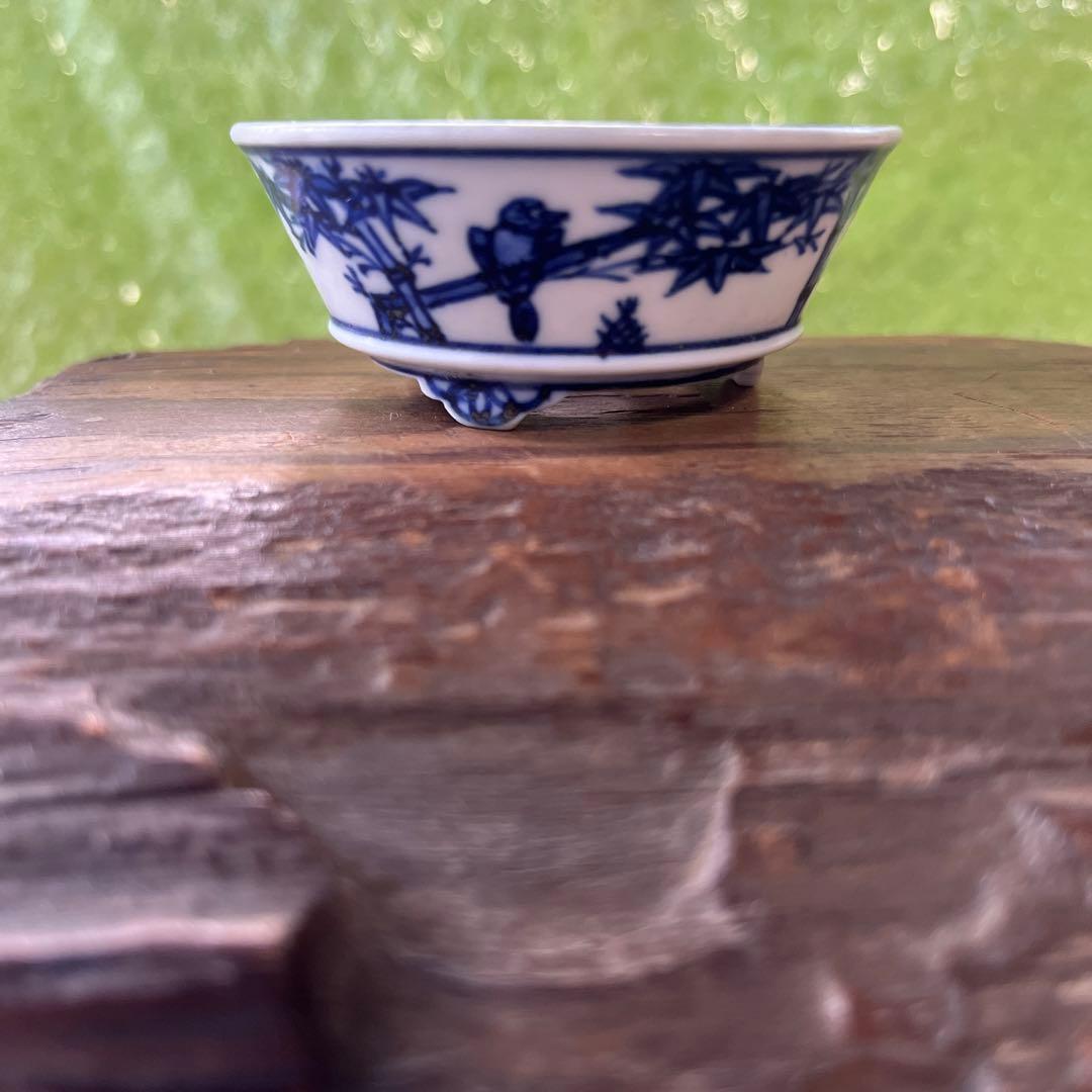 高雄香葉 盆栽鉢 小品 3個セット レトロ (A6)