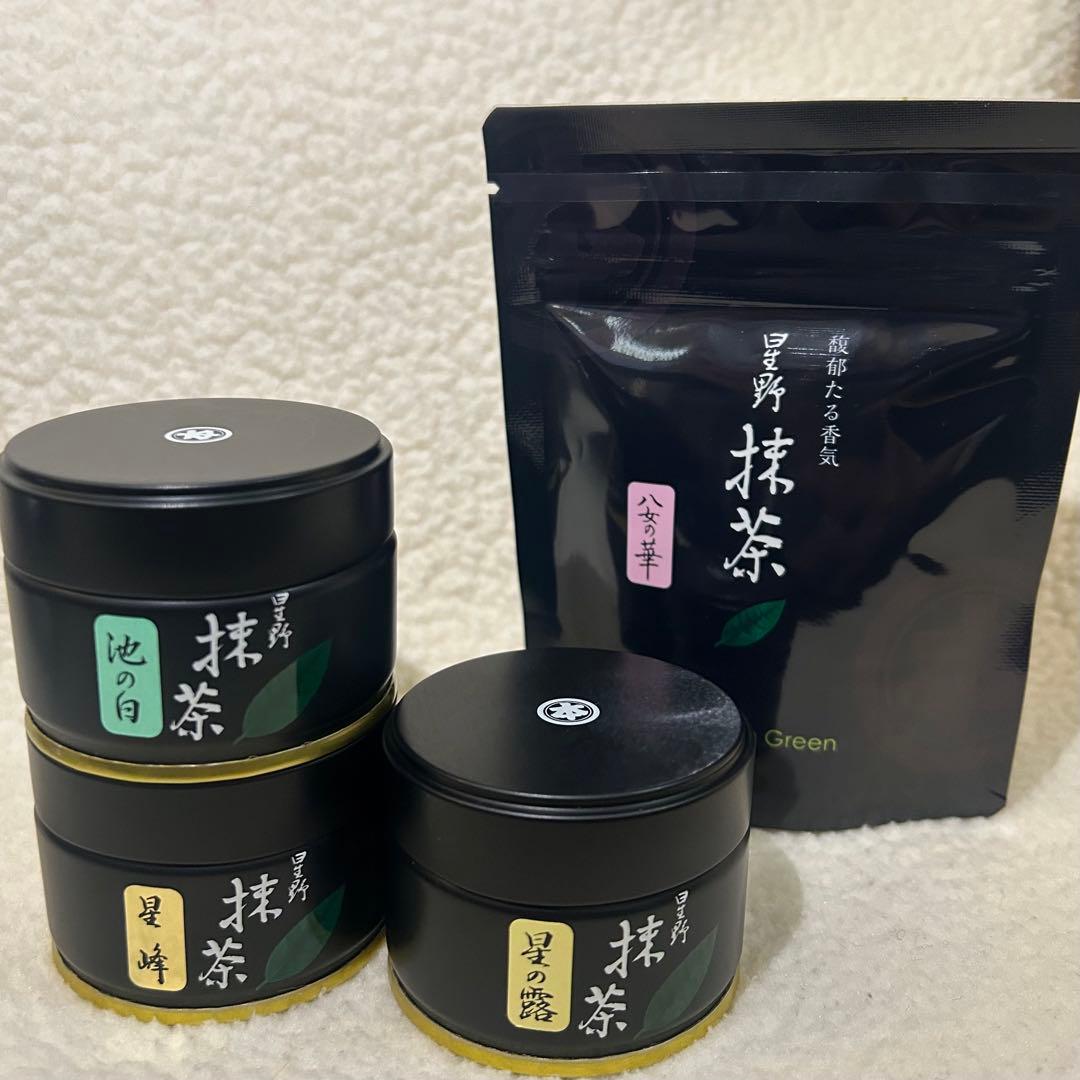 星野製茶園ほしの白授八女の露八女の華20g 八媛の白40g rare