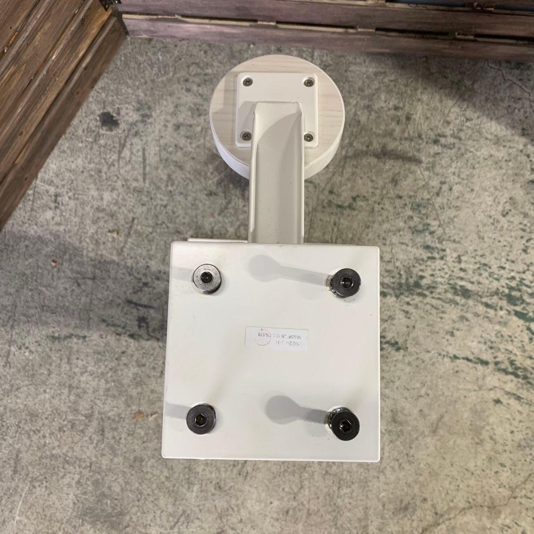 H910\" シギヤマ家具 NORDI 昇降式ダイニングテーブル ホワイト