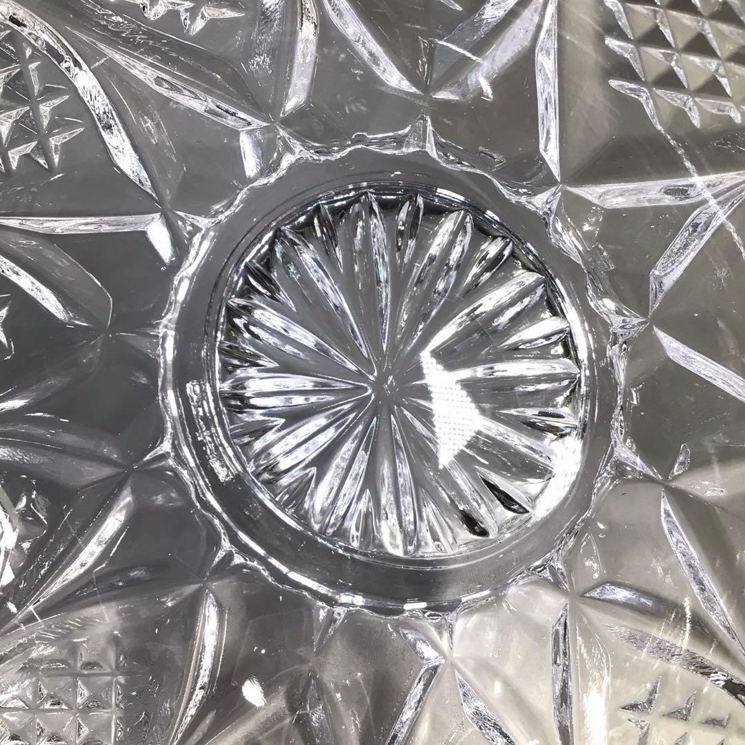 M927 水指 『水崎長寿造』『義山水指』 共箱 茶道具 ガラス工芸