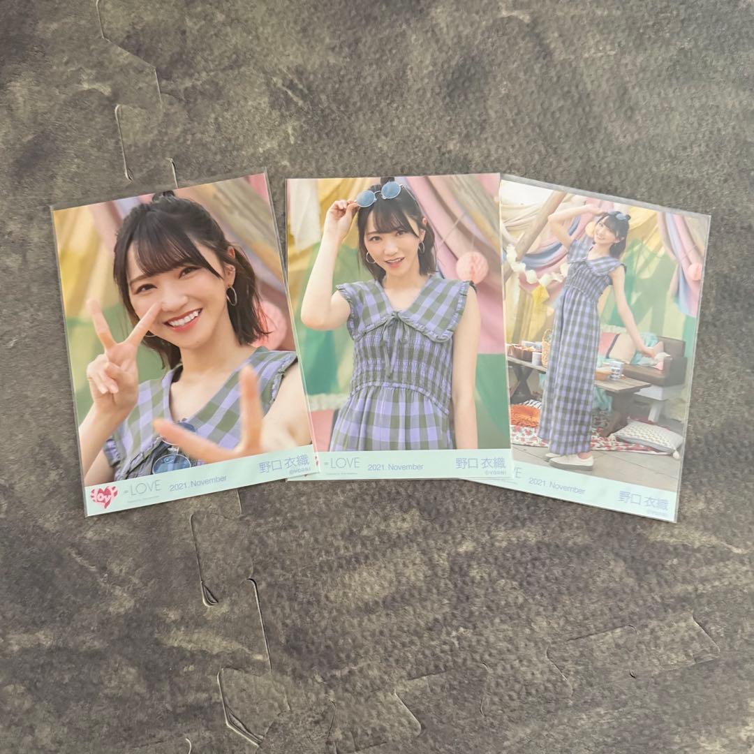 イコラブ 野口衣織 生写真セット ズッ友案件 コンプ - メルカリ