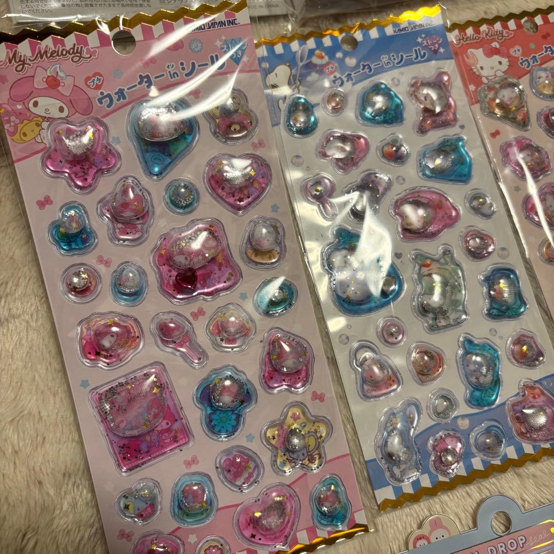 シール　まとめ売り　シール帳　ボンボンドロップシール　キティ　マイメロ　シナモン
