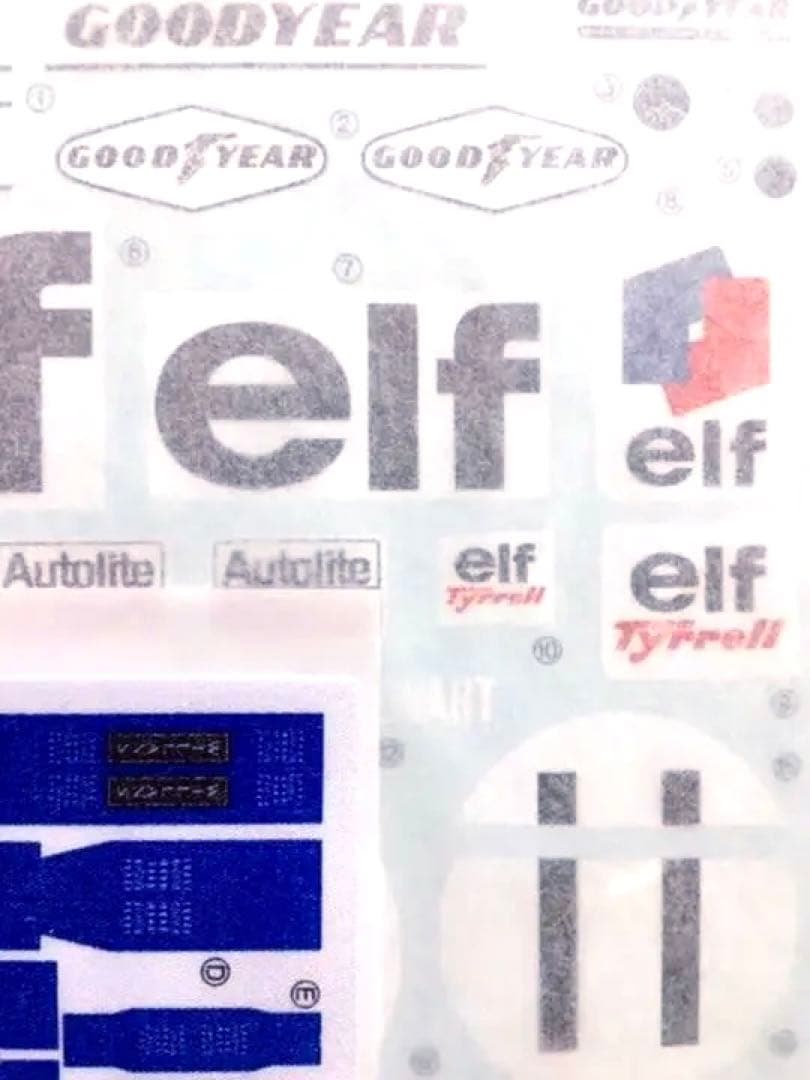 タミヤ 1/12 タイレル003 1971年モナコGP w/カルトグラフデカールの