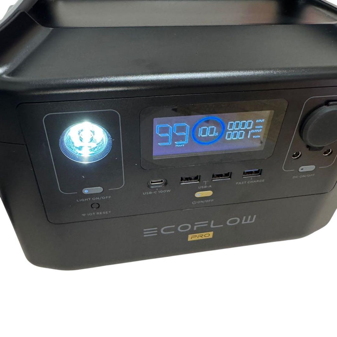 未使用保管品 EcoFlow RIVER 600 Pro EF4 PRO 男性用美used 時計稼働・