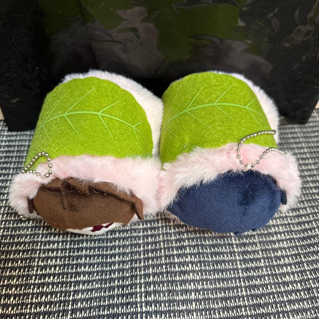 ヘ*ラ様 【2点セット】 冨岡義勇 竈門炭治郎 桜餅 マスコット 鬼滅の刃　②