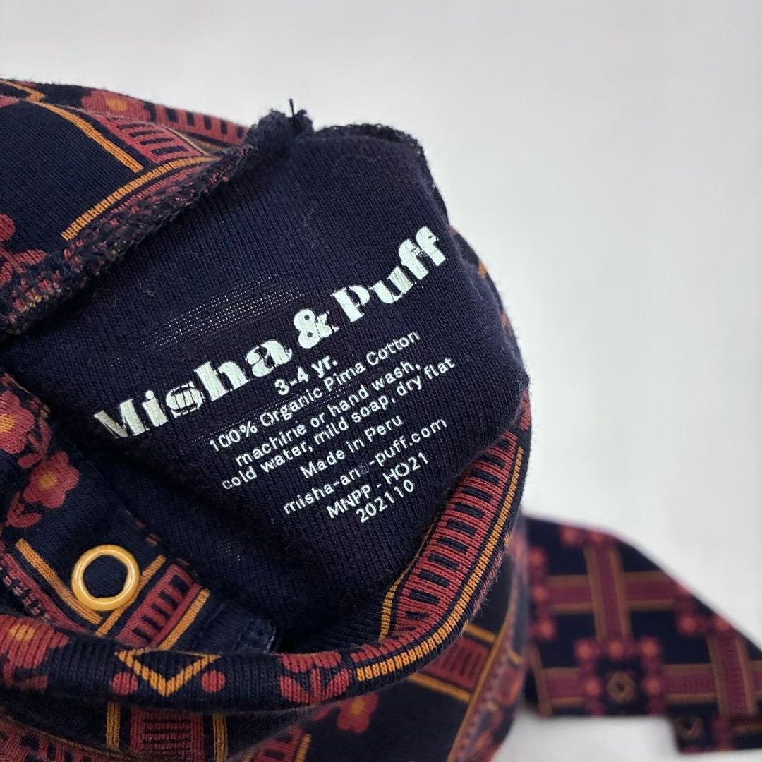 Misha and Puff花鉄 ピマコットンタートルネック 3-4y