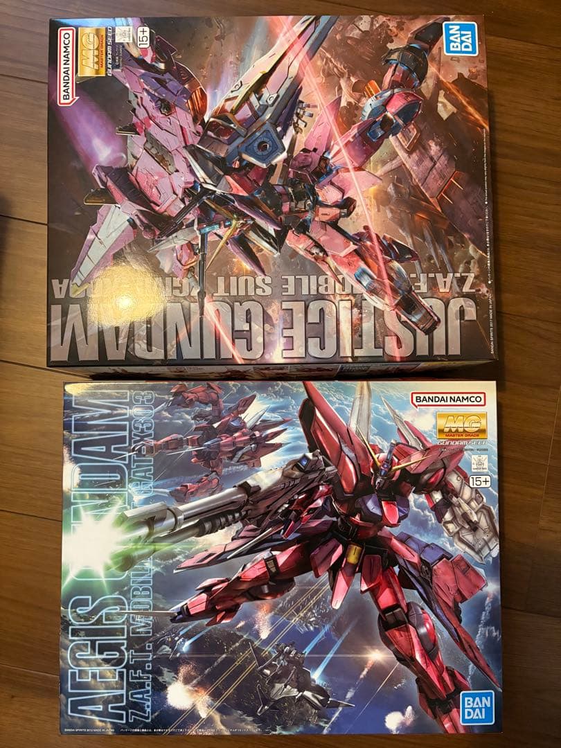 MG 1/100 ジャスティスガンダム & エイジスガンダム MG 1/100 ジャスティスガンダム [スペシャルコーティング]【再販