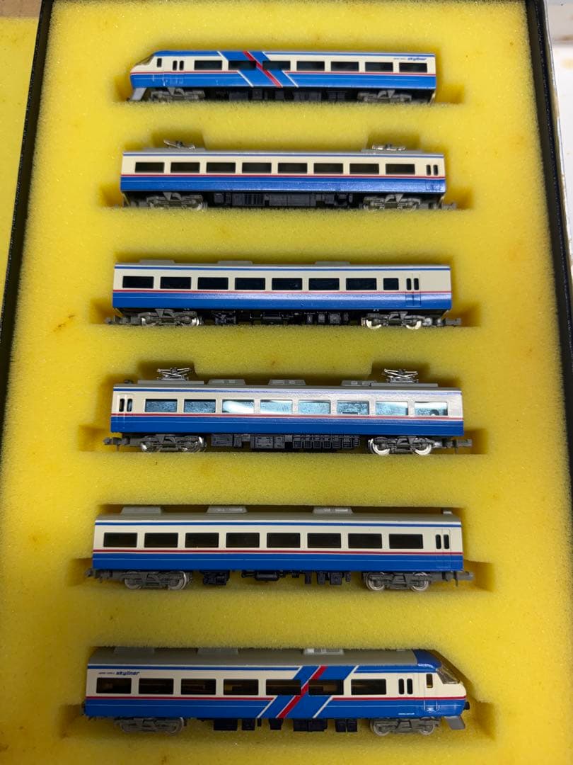 新塗色(限定版)エンドウ Nゲージトレインセット 京成スカイライナー