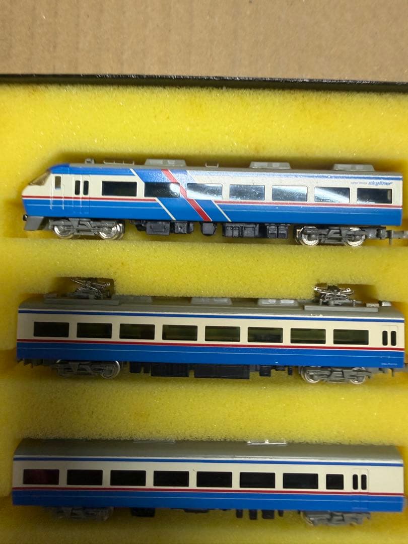 新塗色(限定版)エンドウ Nゲージトレインセット 京成スカイライナー