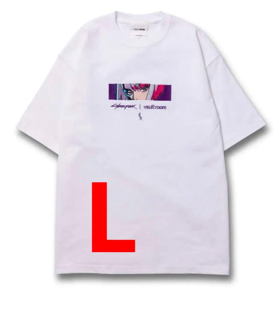 vaultroom × cyberpunk LUCY TEE/WHITE L ボルトルーム×サイバーパンク