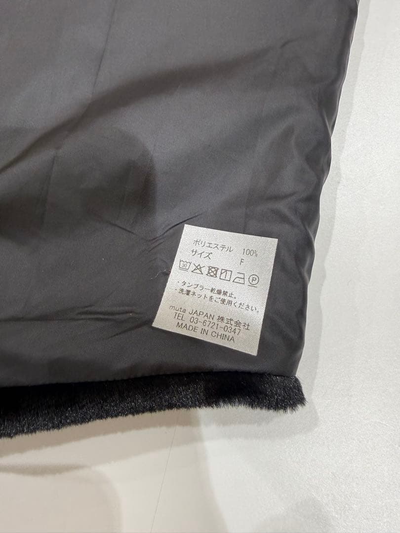 【新品】ムータマリンゴルフ　レッグウォーマー　黒