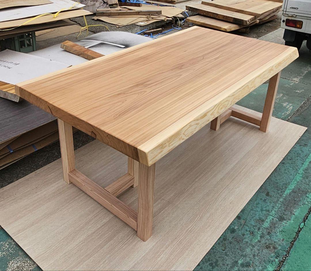 杉　一枚板　無節　ダイニング　テーブル　センターテーブル　座卓　ローテーブル