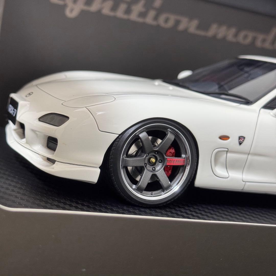 イグニッションモデル1/18 RX7 FD3S White 初期モデル　廃盤レア