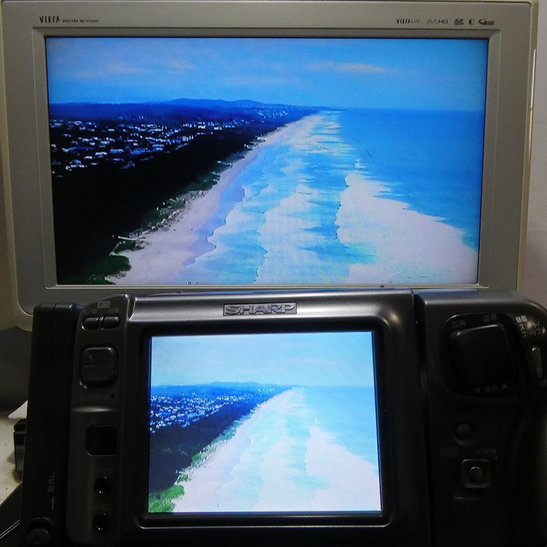 動作良好 シャープ VL-DC1 MiniDV ビデオカメラ DVD化に最適 !