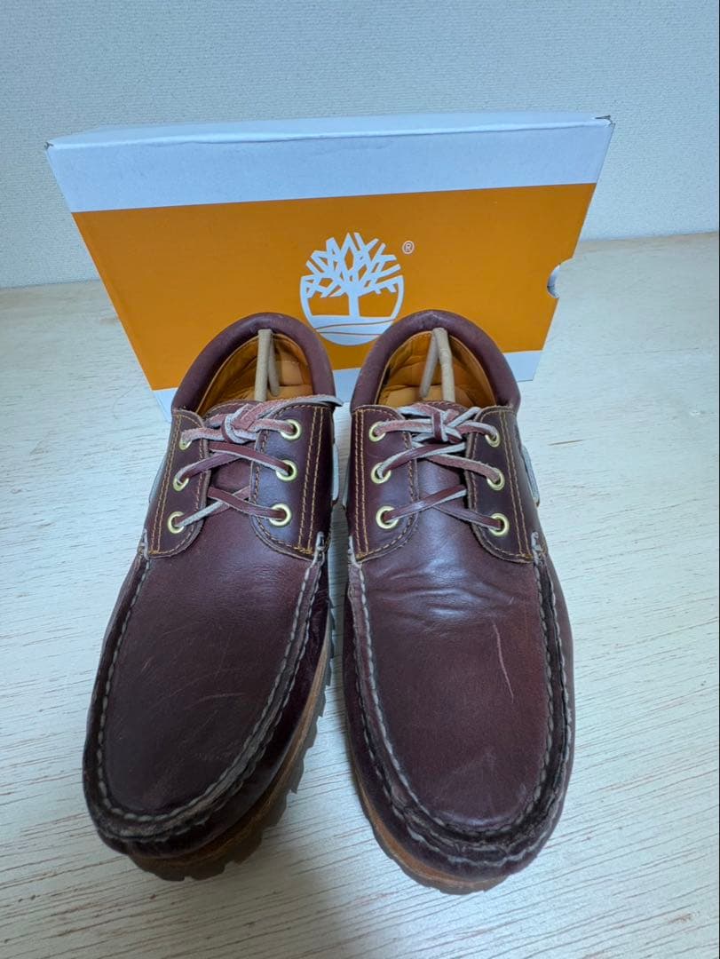 Timberland スリーアイ クラッシック ラグ バーガン