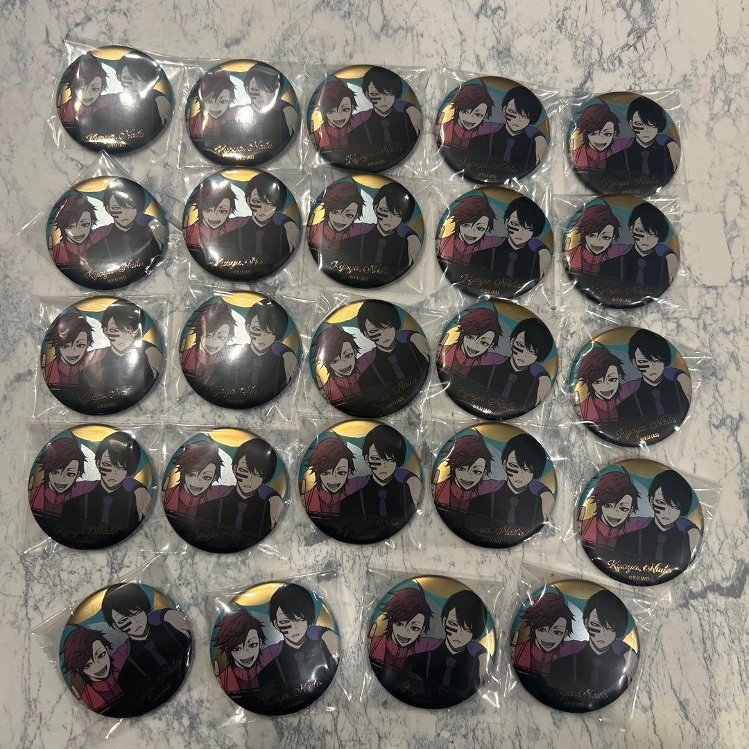 桃源暗鬼 メタリック缶バッジコレクション 無陀野無人＆花魁坂京夜 24