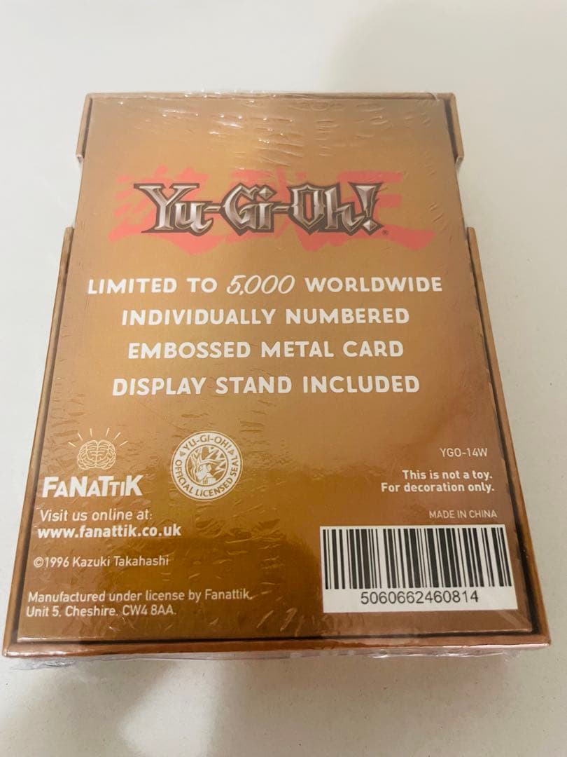 遊戯王 三幻神 金属製 カード 3種✕2セット シリアル入り 世界5000枚限定