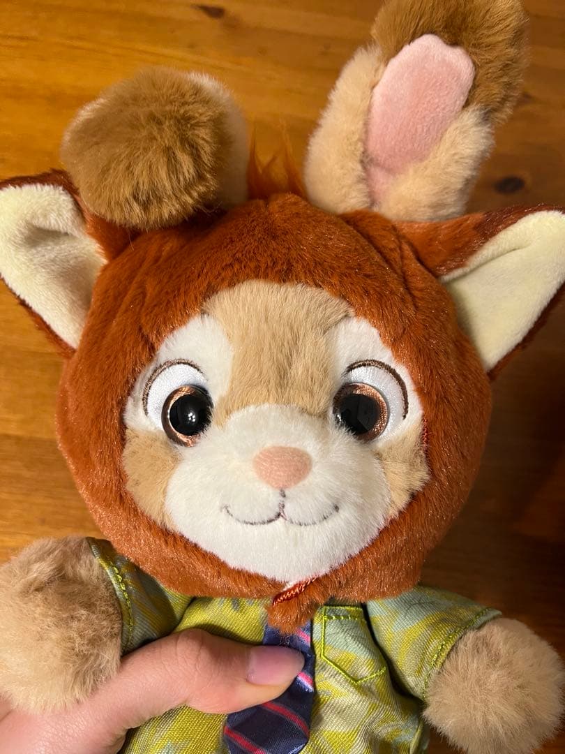 ✨レア✨　上海ディズニー　ズートピア　ニック　ジュディ　ぬいぐるみ　うさぎ