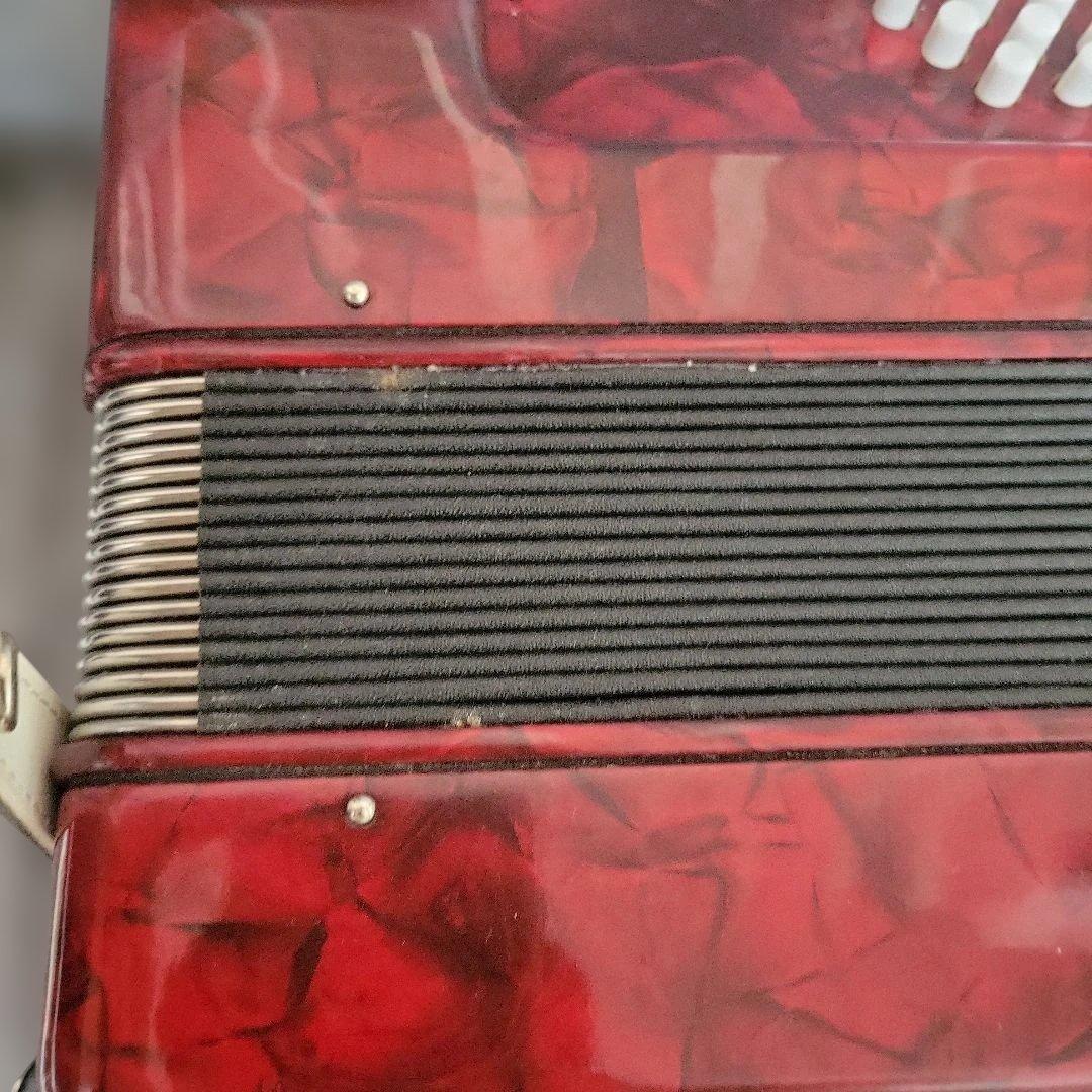 キョーリツ ACD-500/RD アコーディオン 赤 ケース付き - メルカリ