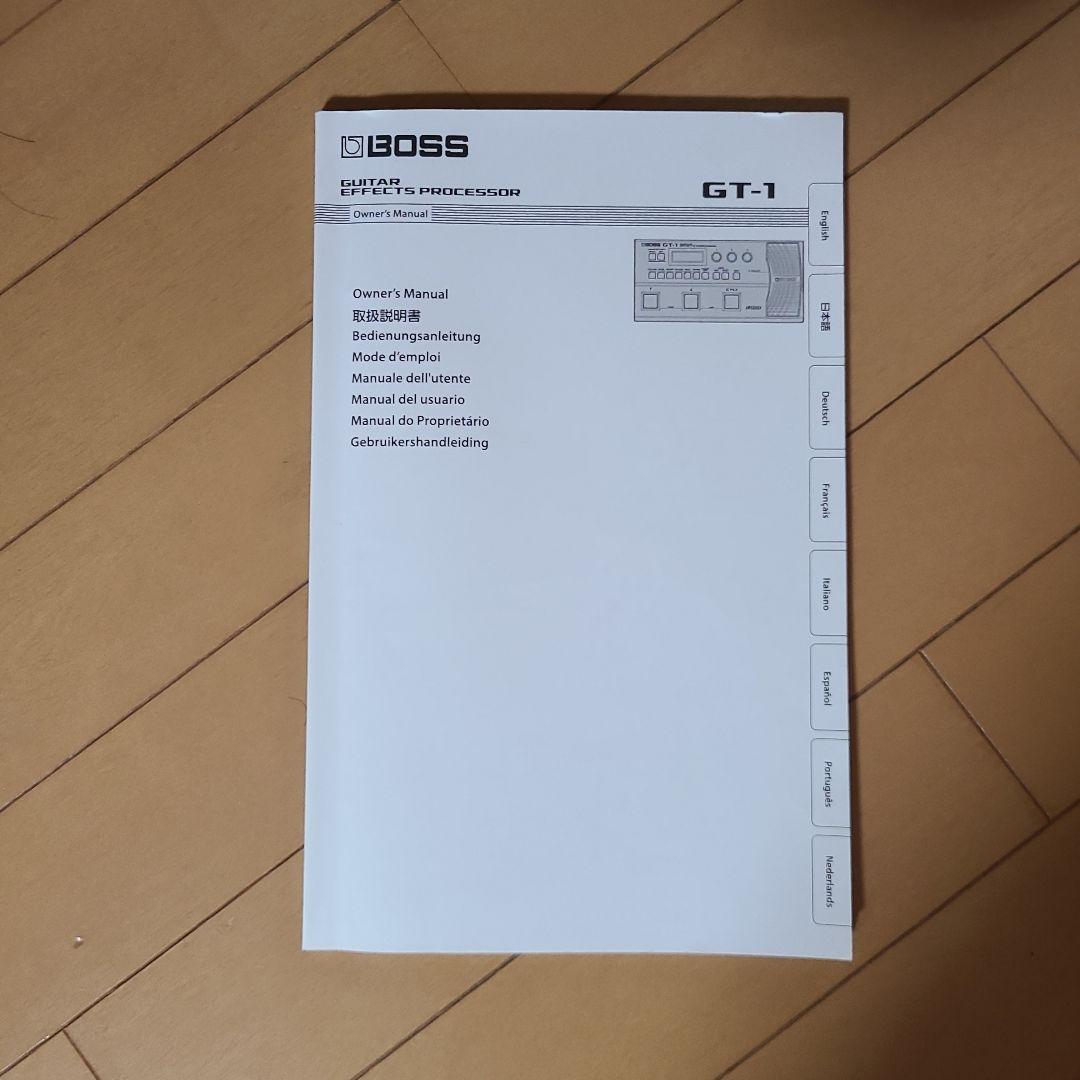 ドナルズ　BOSS GT-1 ギターエフェクトプロセッサー
