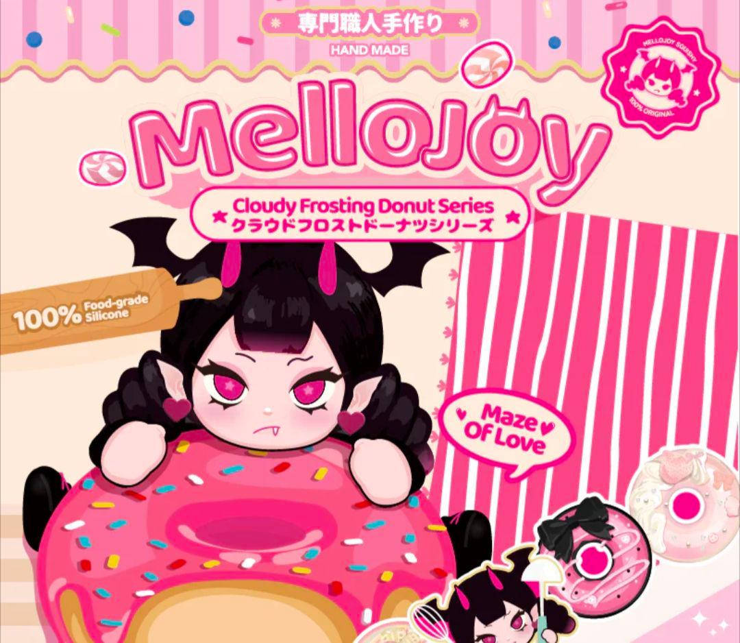 Mellojoy スクイーズ クラウドフロストドーナツ ストロベリーバレエ