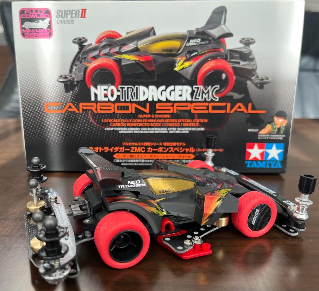 タミヤ ミニ四駆 ネオトライダガーZMC カスタム 素組み 未使用品 入賞者作成