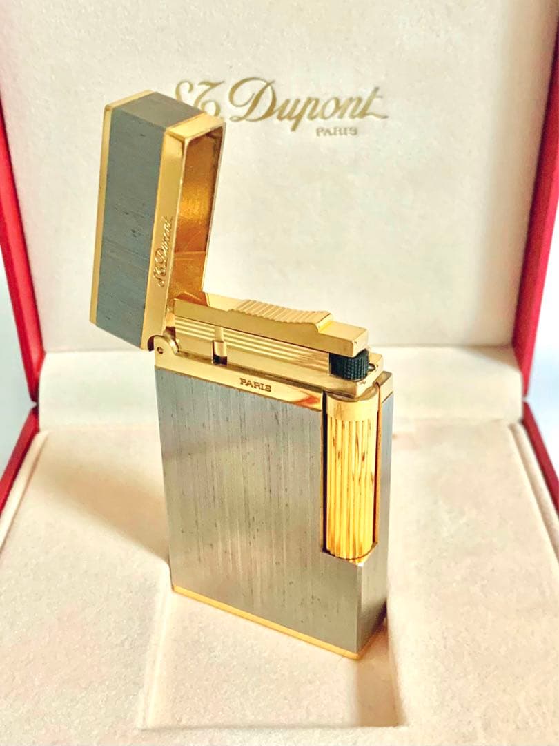 【超快音】S.T.Dupont デュポン ガスライター ライン2 16841