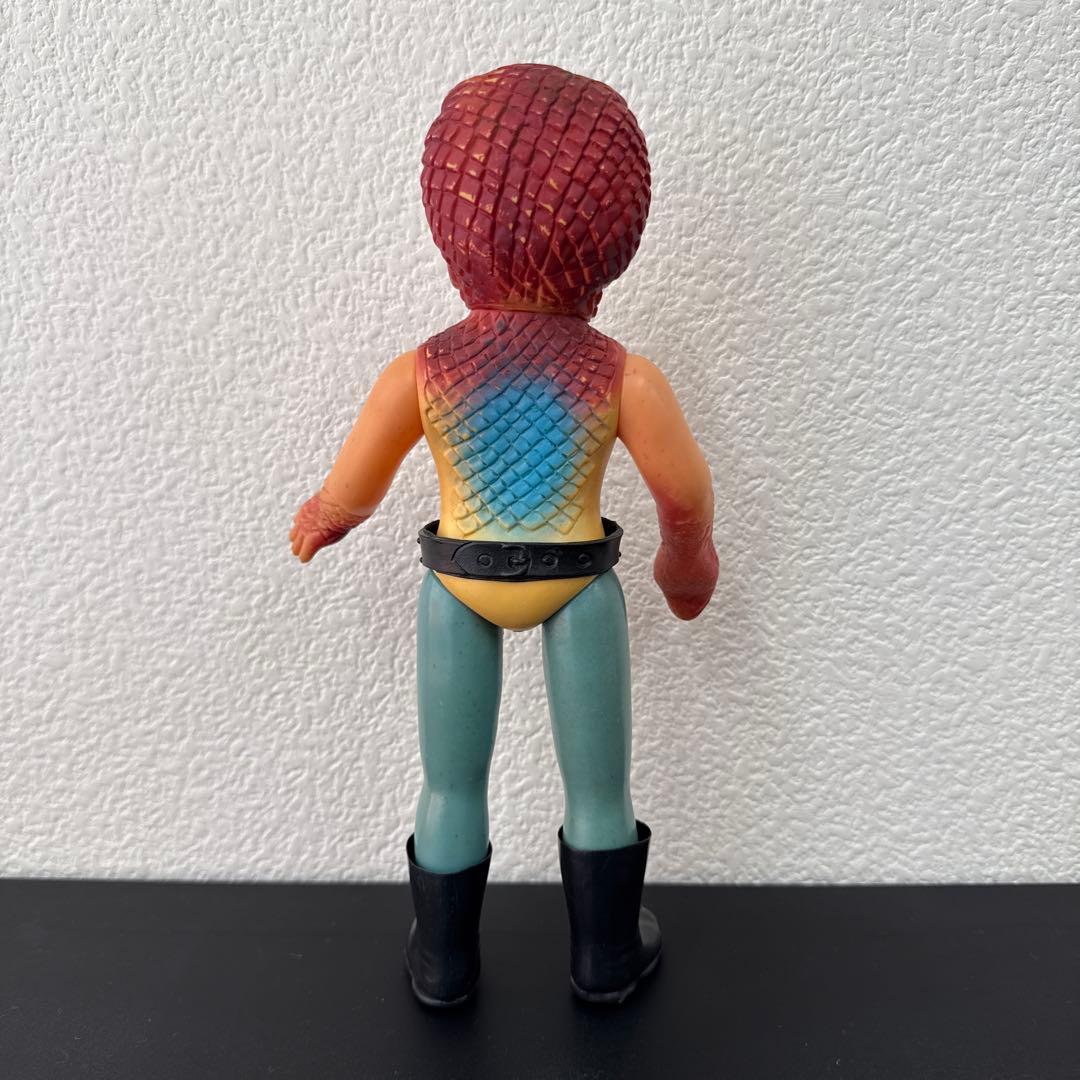 当時物　旧バンダイ　仮面ライダー　怪人　コブラ男　ソフビ