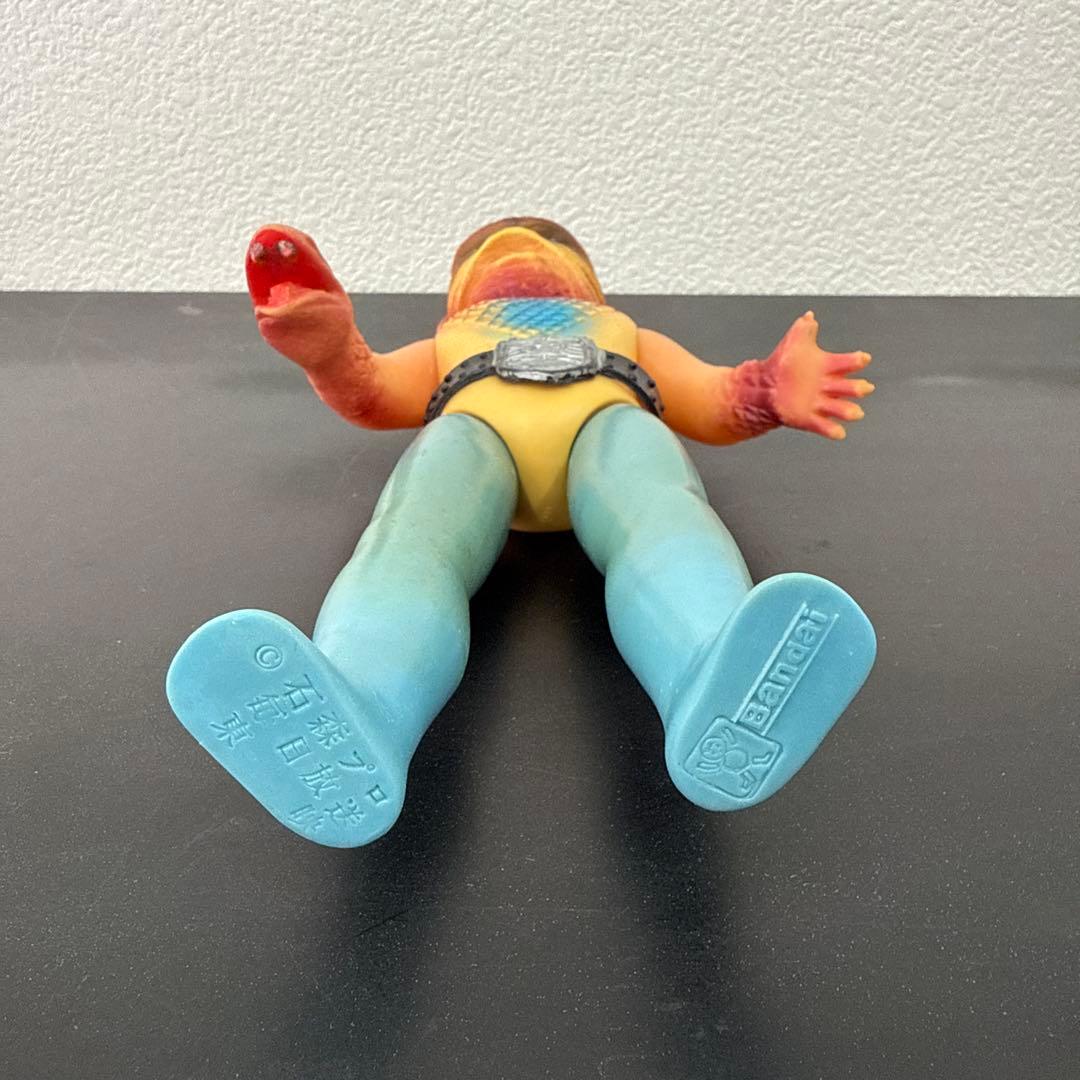 当時物　旧バンダイ　仮面ライダー　怪人　コブラ男　ソフビ