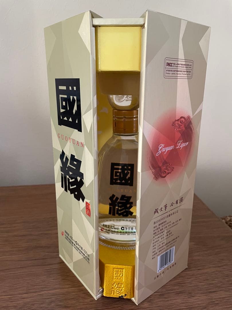 中国酒 白酒 國縁 GUOYUAN 500ml 42% - メルカリ