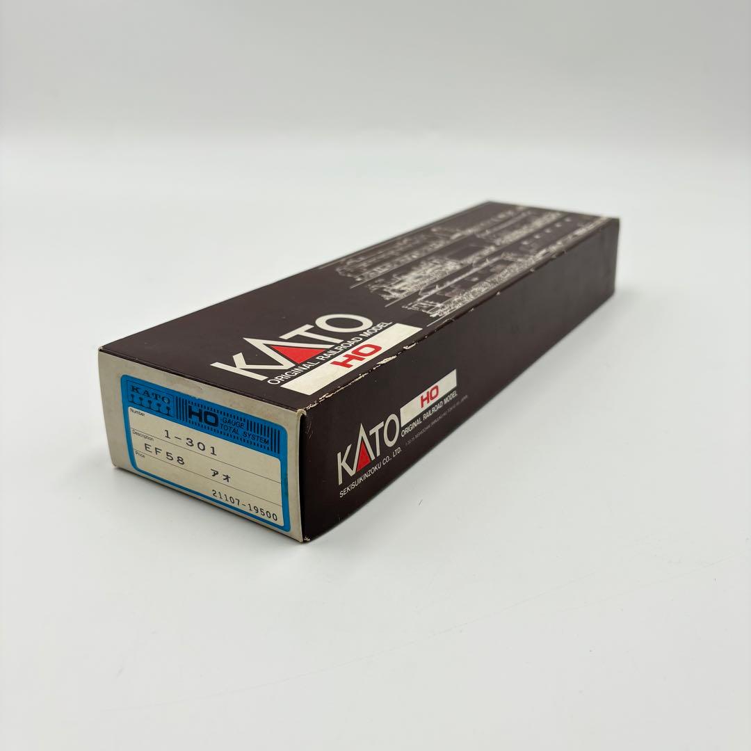 KATO 動作確認済 1-301 EF58 アオ ブルー 鉄道模型 HOゲージ