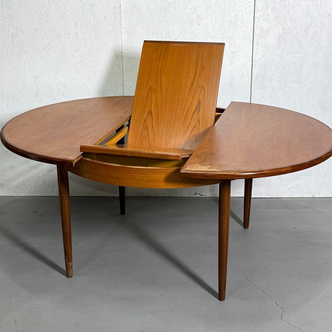 G-PLAN フレスコ ラウンドエクステンション ダイニングテーブル (308)