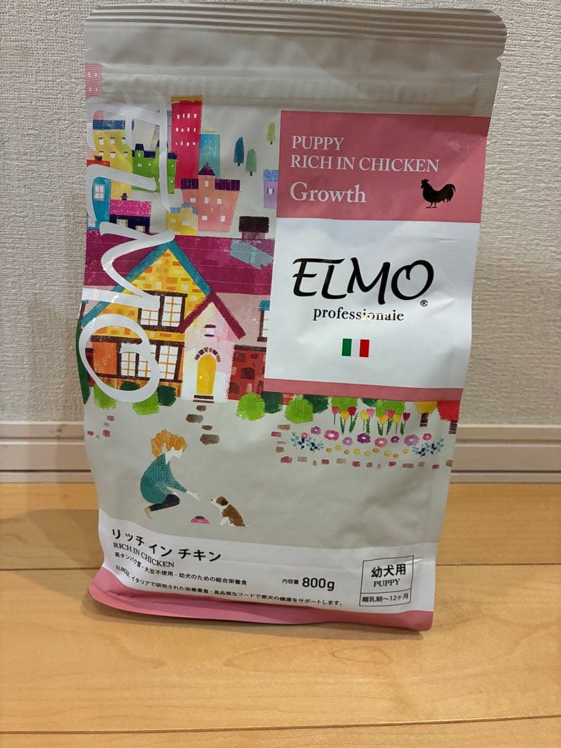 ELMO リッチ イン チキン 幼犬用 800g - メルカリ