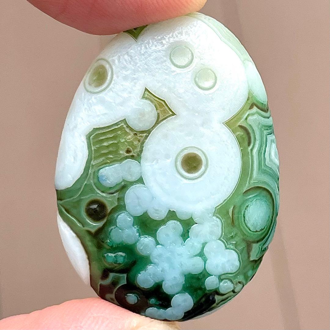 究極のゴビアゲートゴビ瑪瑙蒙古瑪瑙水石根付天眼天珠翡翠化石隕石