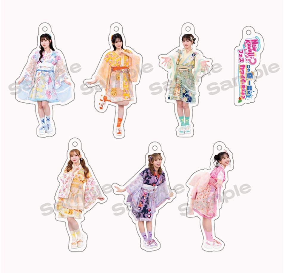 FRUITS ZIPPER アクリルキーホルダー 松本かれん アクキー まつかれ