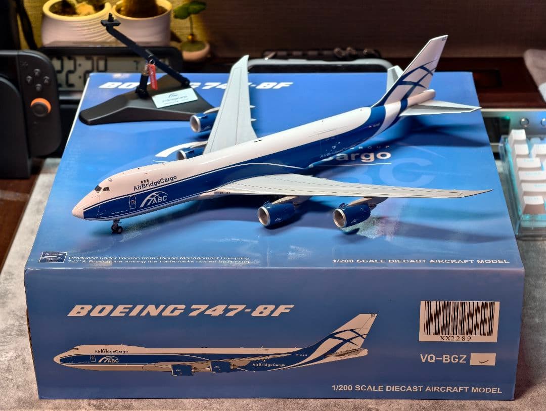 航空機・ヘリコプター JCwings 747-8F 1/200 AirBridgeCargo 航空機・ヘリコプター JCwings 747-8F 1/200 AirBridgeCargo 航空機