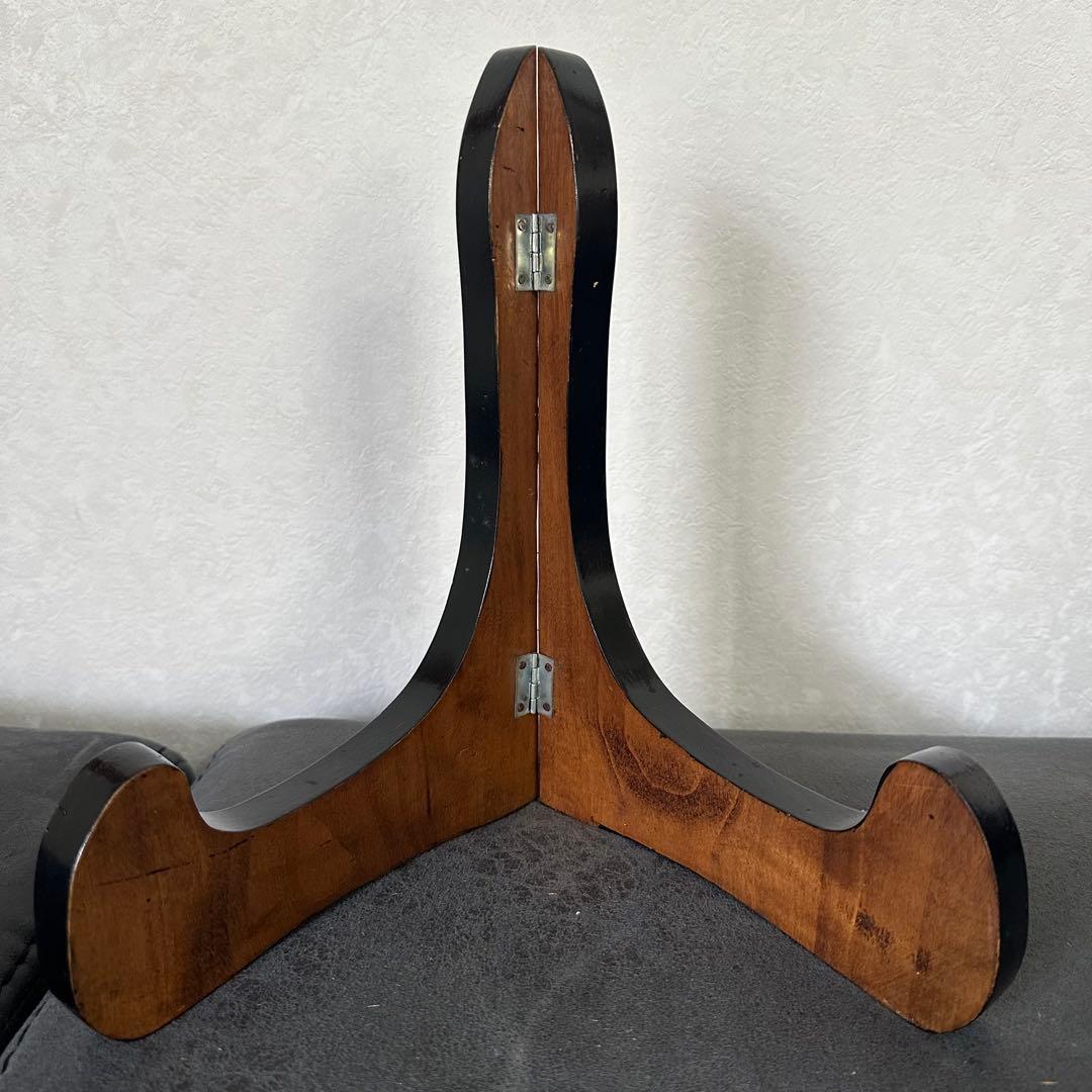 【新品】小石原焼 大皿 飛びかんな 焼き物 工芸品 置物 立ち台 木箱付き