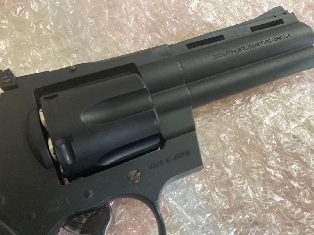 ジャンク　東京マルイ コルトパイソン 357マグナム 4インチ ガスリボルバー