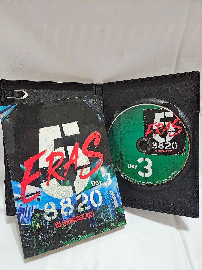 B´z ライブDVD ERAS 8820 5枚セット