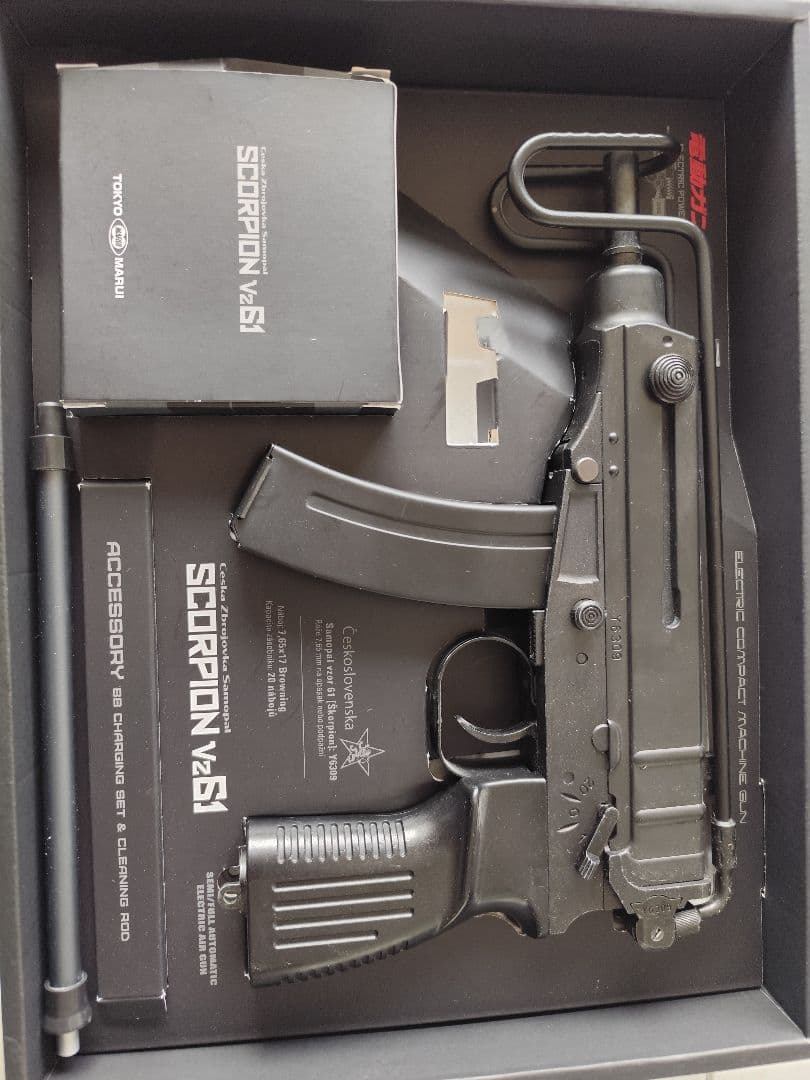 東京マルイ SCORPION Vz61 電動コンパクトマシンガン スコーピオン