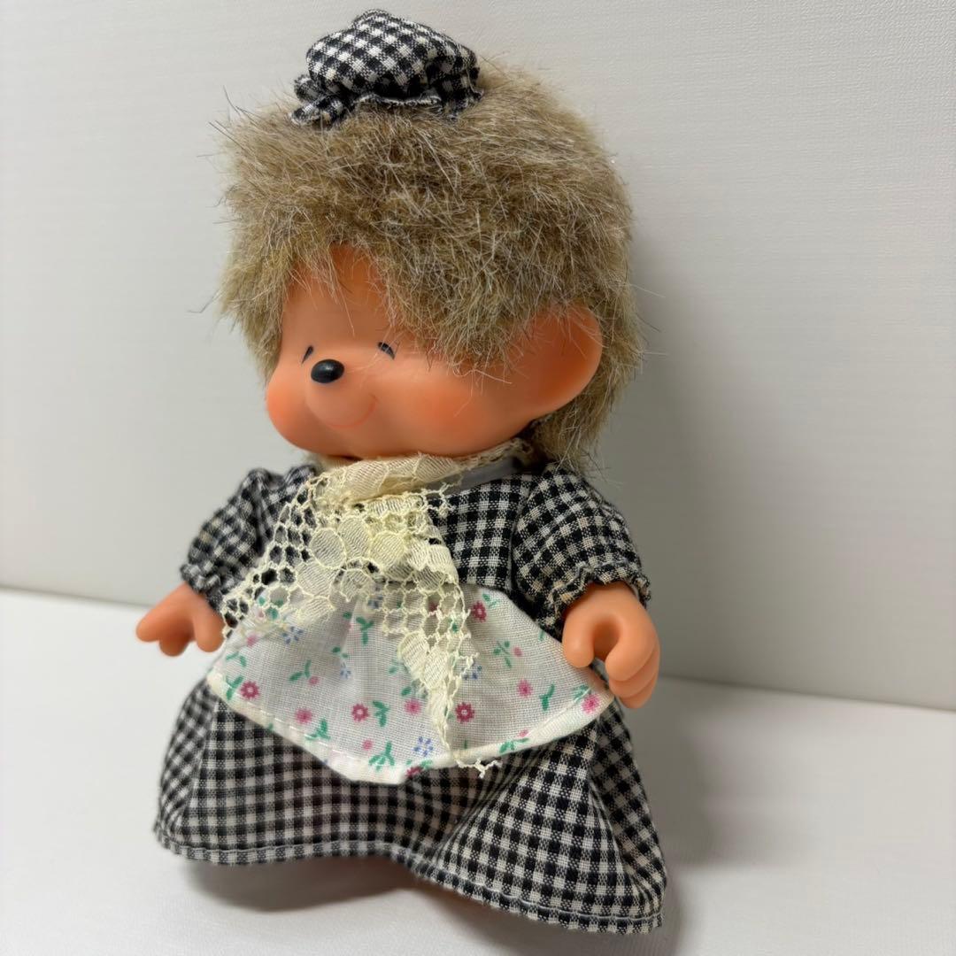 80年代 ソフビ グミ モンチッチ おばあちゃん monchhichi 3081